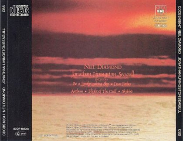 Neil Diamond - Jonathan Livingston Seagull: Original Motion Picture Sound Track CD 1973 1985