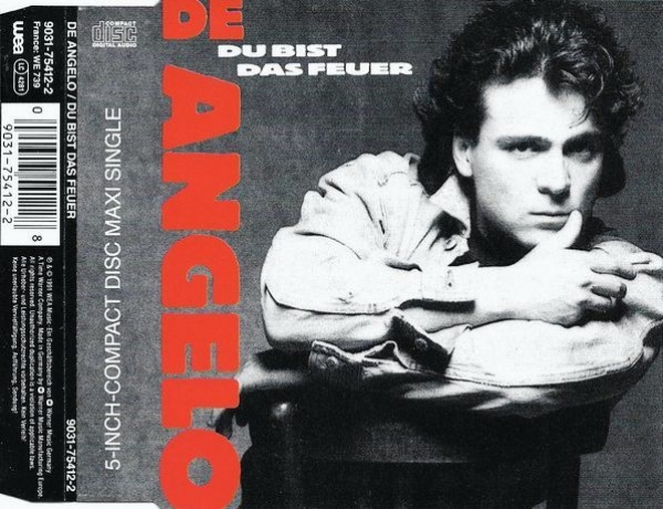 Nino De Angelo - Du Bist Das Feuer CD Single 1991
