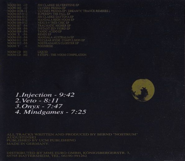 Nostradamus - Cloister EP CD Single 1995