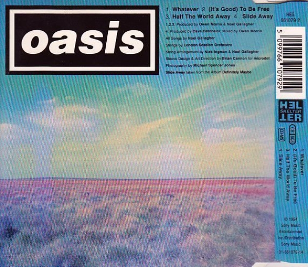 Oasis - Whatever CD Single 1994