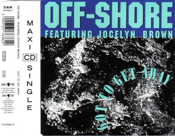 Off-Shore featuring Jocelyn Brown - Got To Get Away CD Single 1991