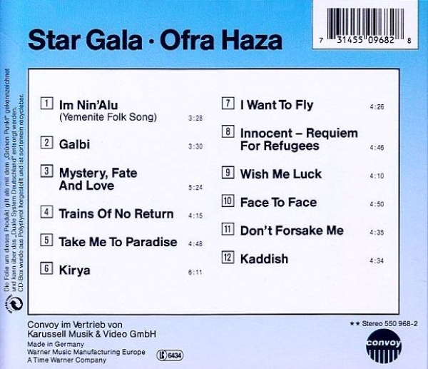 Ofra Haza - Star Gala CD 1995