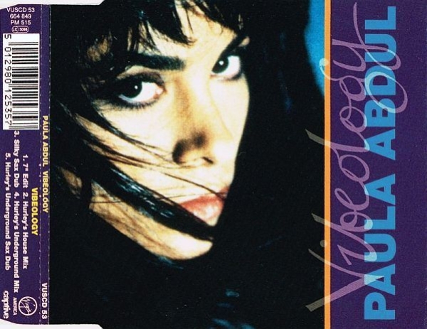 Paula Abdul - Vibeology CD Single 1991