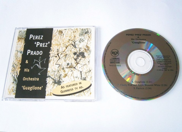 Perez 'Prez' Prado And His Orchestra - Guaglione CD Single 1994