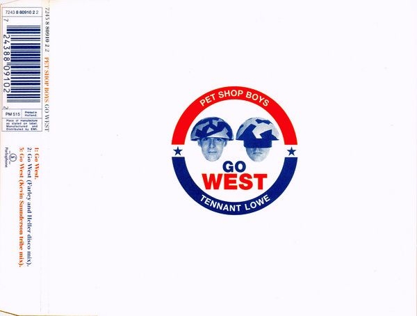 Pet Shop Boys - Go West CD Single 1993