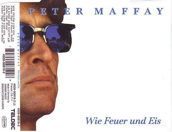 Peter Maffay - Wie Feuer Und Eis CD Single 1992