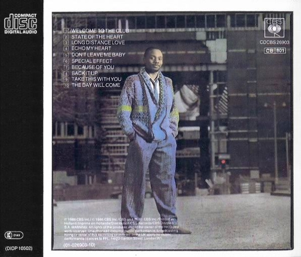 Philip Bailey - Inside Out CD 1986
