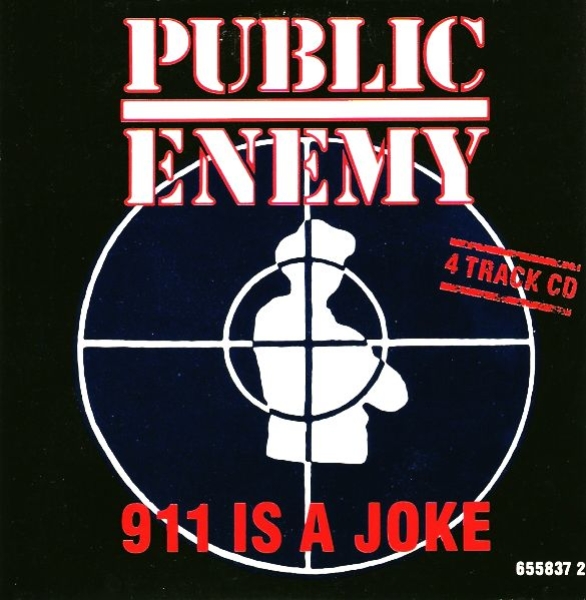 Public Enemy - 911 Is A Joke CD Single 1990