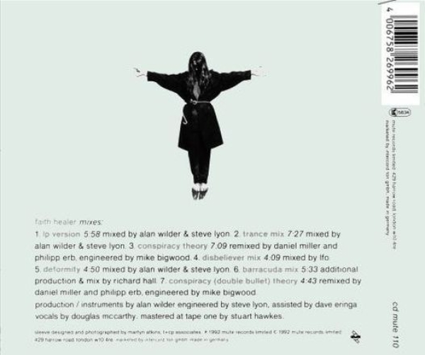 Recoil - Faith Healer CD Single 1992