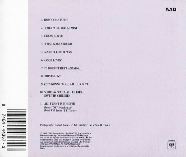 Regina Belle - Stay With Me CD 1989