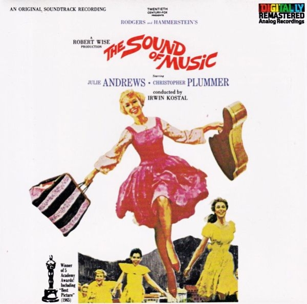 Rodgers and Hammerstein - The Sound Of Music: An Original Soundtrack Recording CLUB CD 1965 1989