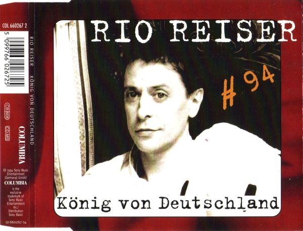 Rio Reiser - König Von Deutschland #94 CD Single 1994