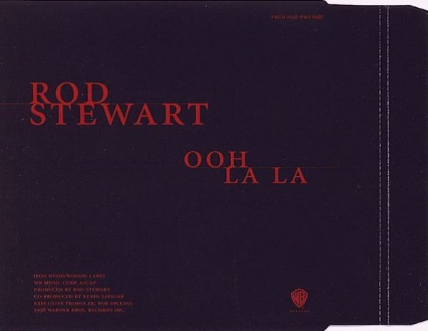 Rod Stewart - Ooh La La PROMO CD Single 1998