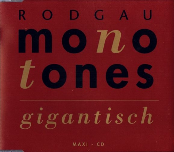 Rodgau Monotones - Gigantisch CD Single 1990