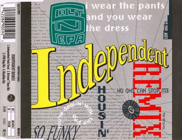 Salt 'N Pepa - Independent (Remix) CD Single 1990