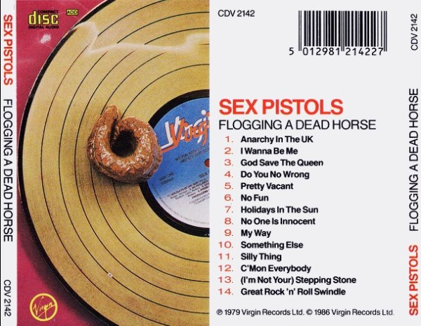 Sex Pistols - Flogging A Dead Horse CD 1979 1990