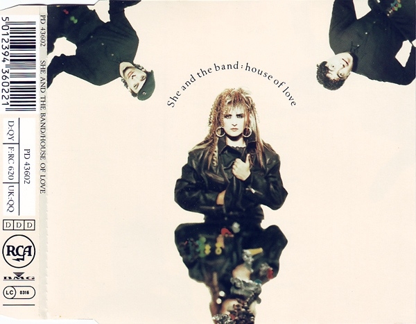 She And The Band - House Of Love CD Single 1990
