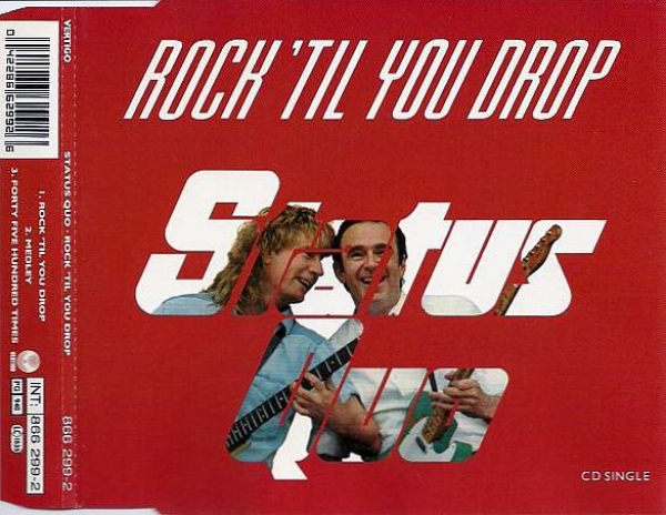 Status Quo - Rock 'til You Drop CD Single 1991
