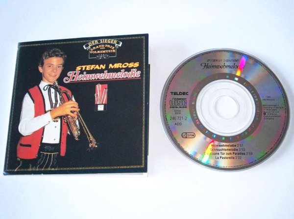 Stefan Mross - Heimwehmelodie 3 INCH CD Single 1989