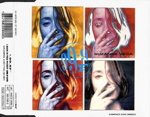 Suzanne Vega - 99.9F° (CD 2) CD Single 1992