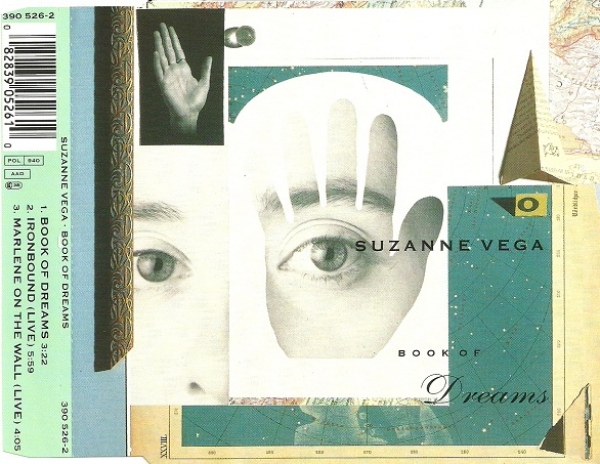 Suzanne Vega - Book Of Dreams CD Single 1990