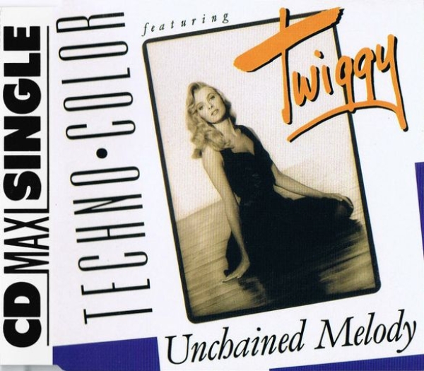 Techno-Color featuring Twiggy - Unchained Melody CD Single 1991