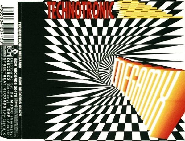 Technotronic - Megamix CD Single 1990