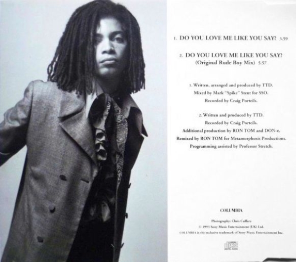 Terence Trent D'Arby - Do You Love Me Like You Say? PROMO CD Single 1993