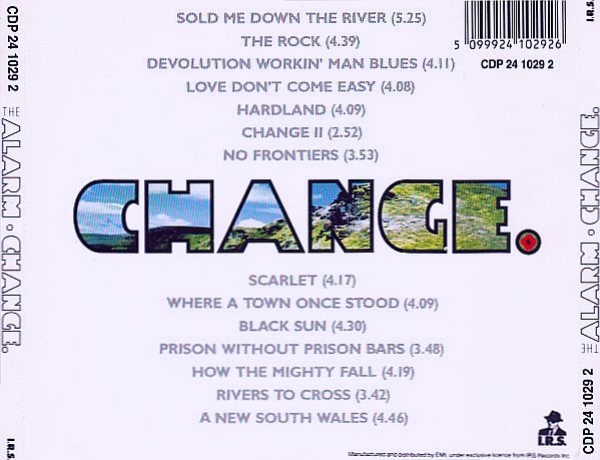Alarm - Change CD 1989