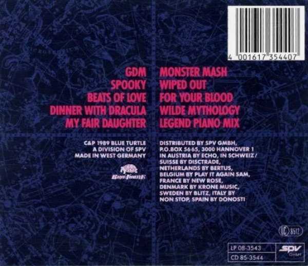 Bollock Brothers - Mythology CD 1989