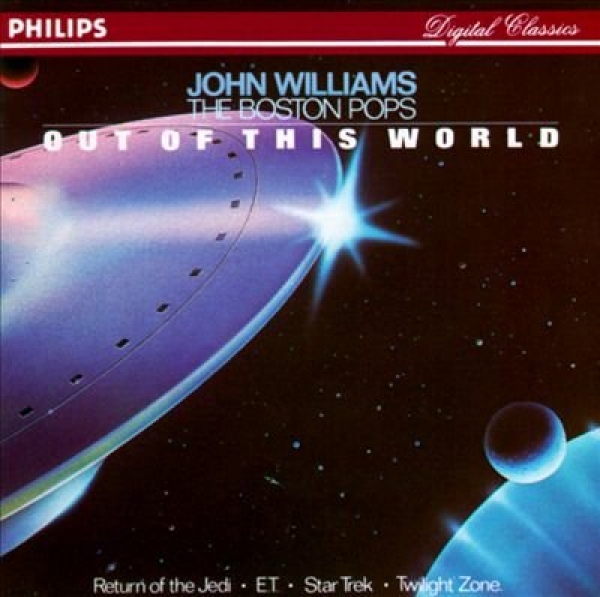 John Williams, The Boston Pops - Out Of This World CD 1983 1989