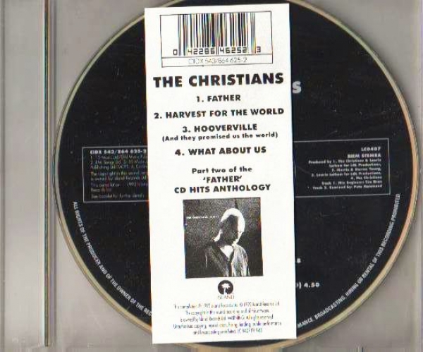 Christians - Father (CD 2) CD Single 1992