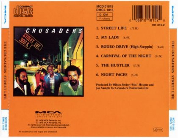 Crusaders - Street Life CD 1979 1991