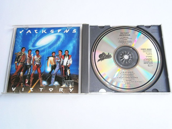 Jacksons - Victory JAPANESE MADE EURO CD 1984