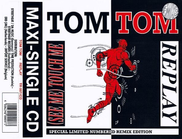 Tom Tom - Replay (Remixes) LIMITED EDITION CD Single 1991