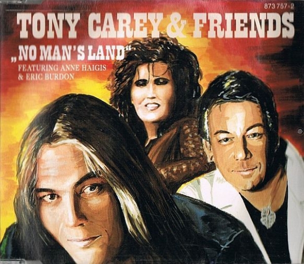 Tony Carey & Friends - No Man's Land CD Single 1990
