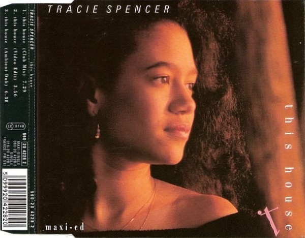 Tracie Spencer - This House CD Single 1990