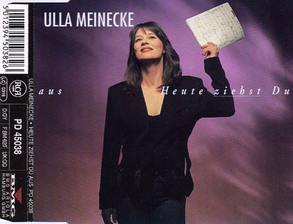 Ulla Meinecke - Heute Ziehst Du Aus CD Single 1991