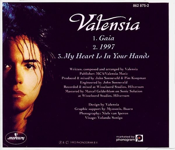 Valensia - Gaia CD Single 1993