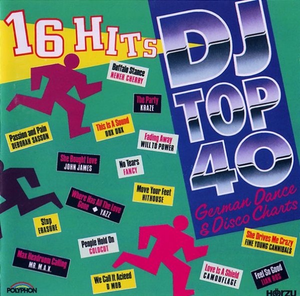 Various Artists - 16 Hits Of DJ Top 40 CD 1989