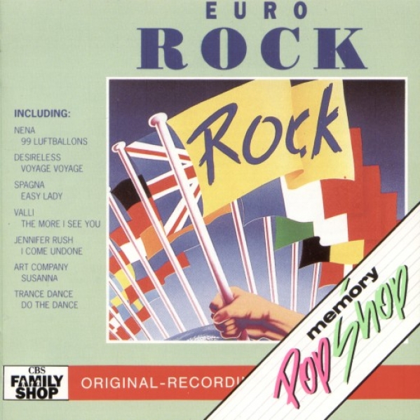 Various Artists - Euro Rock CD 1990