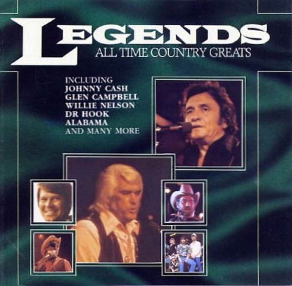 Various Artists - Legends: All Time Country Greats CD 1987