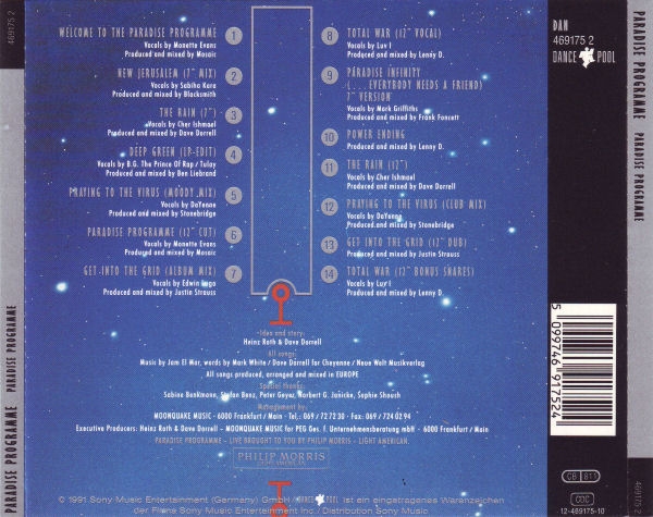 Various Artists - Paradise Programme CD 1991