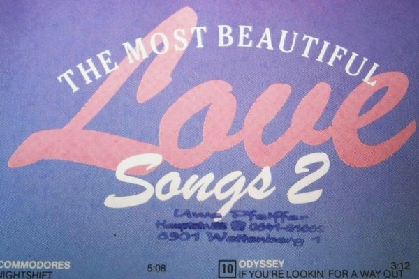 Various Artists - The Most Beautiful Love Songs 2 CD 1985