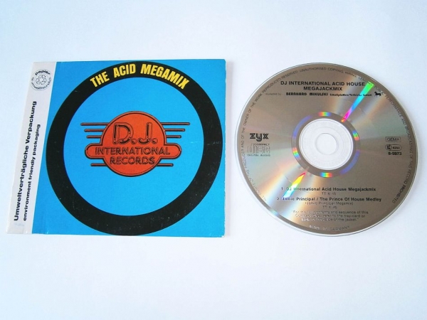Various Artists - DJ International Acid House Megajackmix CD Single 1988