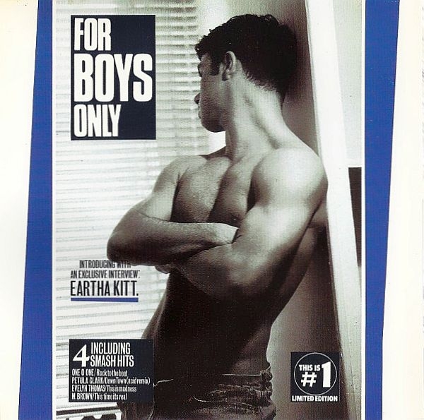 Various Artists - For Boys Only LIMITED EDITION GOLD CD 1989
