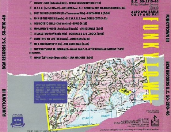 Various Artists - Funkytown III (3) CD 1988