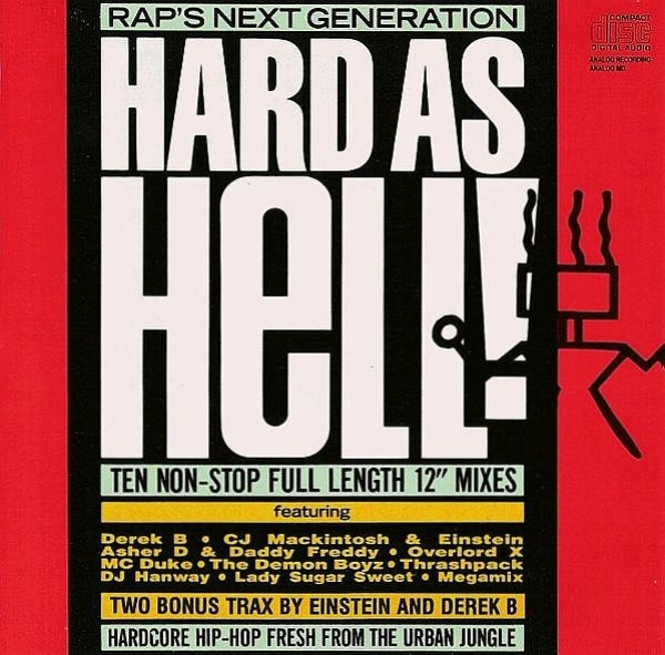 Various Artists - Hard As Hell! (Rap's Next Generation) CD 1988