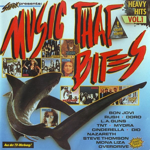 Various Artists - Heavy Hits: Music That Bites Vol. 1 CD 1989
