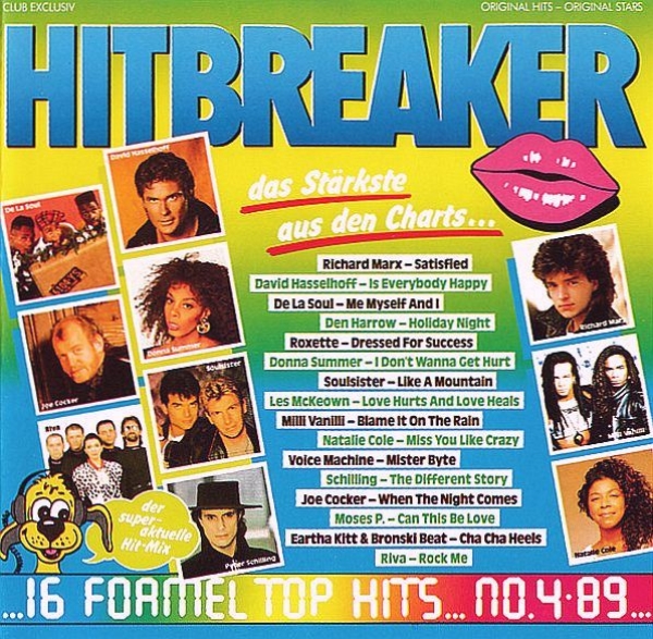 Various Artists - Hitbreaker 4 89: 16 Formel Top Hits CLUB CD 1989